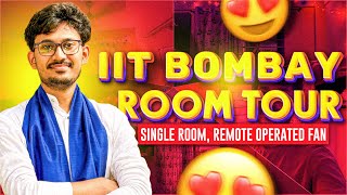 IIT Bombay Room Tour  My IIT Bombay Hostel Room GATE  Hostel 14  Gym  Terrace  Gaming Room [upl. by Lewej]