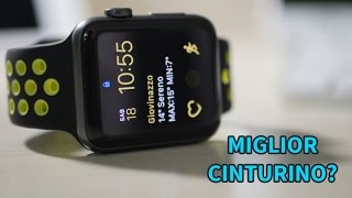 Il MIGLIOR CINTURINO sportivo per Apple Watch [upl. by Charla]