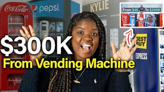 How I Turned Vending Machines Into A 300K Business  Rochielin Reacts [upl. by Pandora]