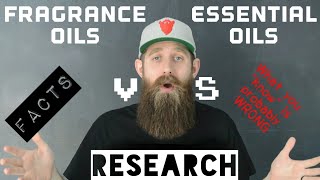 Fragrance Oils vs Essential Oils  FACTS [upl. by Zielsdorf]