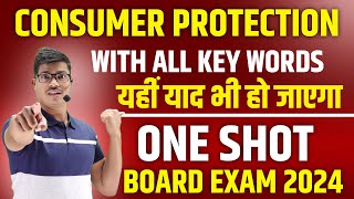 Consumer Protection  One shot Revision with all key words in 20 MINUTES Class 12 Business studies [upl. by Nurse397]