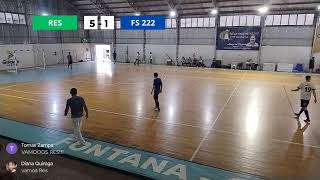 RES vs FS 222  DIVISIÓN A  LIGA FUMECH [upl. by Kloman]