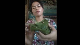 Art Appreciation TUTORIAL ON HOW TO WEAVE PUSO [upl. by Erotavlas132]