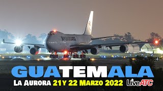 Aeropuerto La Aurora ✈ VISITA ESPECIAL Boeing 747 Sky Lease Cargo [upl. by Ailekat]