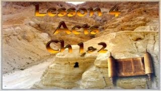 A 04 Tom Bradfords Torah Class  Acts Ch 1 and 2 [upl. by Nemaj477]