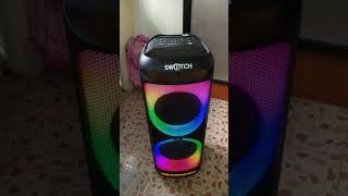 Testing Switch SWBT1033IPX Splashproof Home Entertaiment Bluetooth Speaker [upl. by Maybelle]