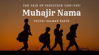 Muhajir Nama by Munawwar Rana  Voice Salman Yasir  The story of migration  Ghazal  Shayari [upl. by Orips]