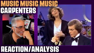 quotMusic Music Musicquot Medley by Carpenters ReactionAnalysis by MusicianProducer [upl. by Bray]