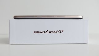 Huawei Ascend G7 unboxing [upl. by Ahsot176]