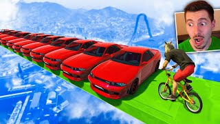 GTA V Online BMX vs CARRO DO BRAIAN  novo carro A FUGA [upl. by Kneeland]