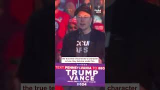 Elon Musk joins Donald Trump at US election campaign rally declares quotI am Dark MAGAquot [upl. by Erwin]