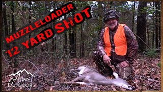 12 Yard Shot with MuzzleLoader [upl. by Ennailuj]