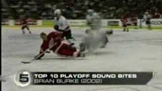 NHL Top 10 Playoff Soundbites [upl. by Tirrell]