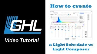 Creating a light schedule with Light Composer [upl. by Anibas]