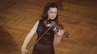 Amalia Hall New Zealand  Stage 1  International H Wieniawski Violin Competition BINAURAL [upl. by Eicam636]