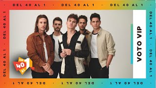 El VOTO VIP de DVICIO es para  Del 40 al 1 en LOS40 [upl. by Lecroy822]