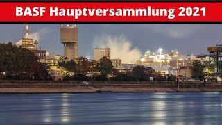 BASF Hauptversammlung 2021  Leben von Dividenden  wwwaktienerfahrende [upl. by Ytnom]