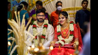 KERALA HINDU WEDDING HIGHLIGHTS  POOJA amp JAYAKRISHNAN [upl. by Villada]