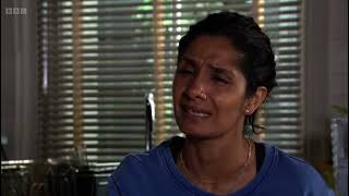 Eastenders Vinny tells suki when Nish is released he is going to tell him everything scene [upl. by Alcine]