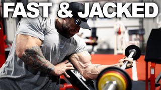 FAST amp JACKED HOW IM TRAINING TO CHANGE FROM OLYMPIA BODYBUILDER TO SPRINTER   IAIN VALLIERE [upl. by Lenod353]