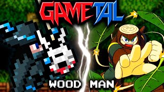 Wood Man Stage Mega Man 2  GaMetal Remix [upl. by Aneema13]