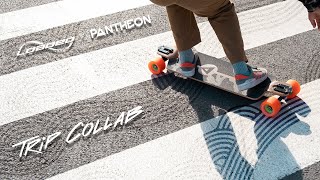 TRIP COLLAB  Loaded Boards x Pantheon Longboards [upl. by Ahtnams]