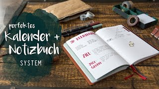 Mein perfektes Kalender  System  X17  Travellers Notebook  Plan with me [upl. by Grey]