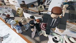 Beaching of the HMHS Canopic ROBLOX Shipwrecked [upl. by Ahsinut806]