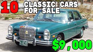 Top 10 Epic amp Rare Vintage Cars for Sale by Owners part 119 [upl. by Audres]