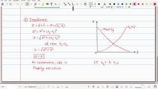 Parameters of Series Resonant Circuit [upl. by Oriole]