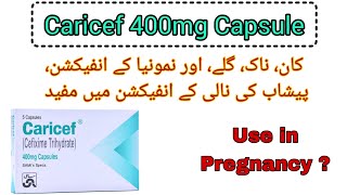 Caricef 400 mg capsule  Cefixime  Treat infections  How to use and side effects in urdu [upl. by Showker]