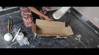 atomberg celing fan unboxing atombergfan fan unboxing newfanfittinghowtoinstallfan [upl. by Audris]