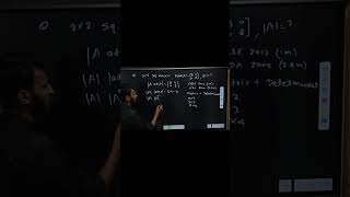 🔥PYQ matrix and determinant maths 12thmatrix sunilsirclasses square matrix viralshorts [upl. by Dyann130]