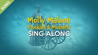 Molly Malone Cockles amp Mussels SingAlong with Lyrics for Kids SONG [upl. by Petrick]