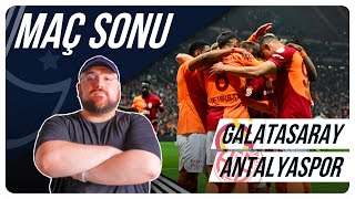 Galatasaray  Antalyaspor  Maç Sonu Değerlendirmesi  Uwufufu [upl. by Ainotal]