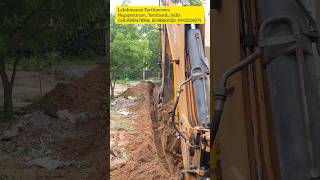 Electrical line work jcb nagapattinam excavator hitachi electrical pipelinexcmgconstruction [upl. by Allecnirp]