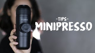 Alat kopi sekecil ini bisa membuat fine espresso MINIPRESSO [upl. by Sundberg]