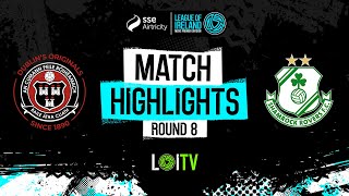 SSE Airtricity Mens Premier Division Round 8  Bohemians 02 Shamrock Rovers  Highlights [upl. by Aerdnaeel]