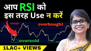 Learn the Right Way to Use RSI  बाजार में धमाकेदार सफलता का राज 💹🚀 [upl. by Laved548]