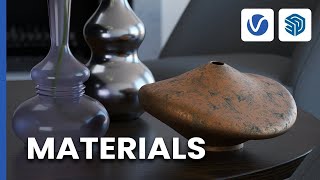 Working with materials in VRay for SketchUp [upl. by Rego]