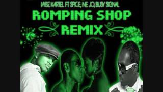 Romping Shop MIX  Vybz Kartel Ft Spice amp Neyo amp Busy Signal MIXED By Jaman [upl. by Rodnas934]