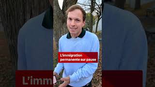 Immigration permanente sur pause au Québec  Vidéojournal [upl. by Rafe]