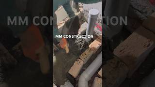 pvc pipe cover concrete construction work tipsandtricks [upl. by Phemia]