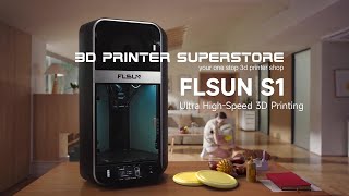 FLSUN S1 Ultra High Speed 3D Printer [upl. by Netneuq]