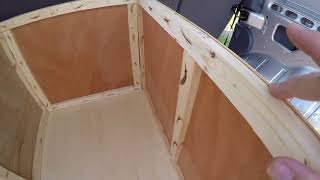 Ford Transit Connect Camper Conversion Building the Bed Frame [upl. by Nyleve]