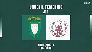 JF  LIGA  J09  Anaitasuna B vs Baztango 20242025 [upl. by Ydoj]