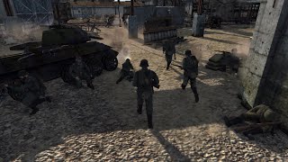 STALINGRADO  LA FÁBRICA OCTUBRE ROJO  Men of War Gameplay en Español [upl. by Racklin376]