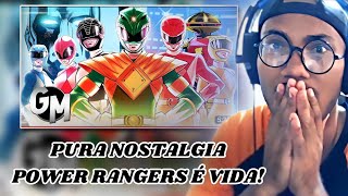 É Hora de Morfar  Sabans Go Go Power Rangers  ESPECIAL 50K  Geek Mafia REAGINDO [upl. by Aicekan287]