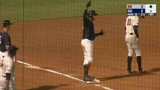 Charlestons Garcia hits RBI triple [upl. by Lilah107]