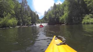 Paddling Cascade Lake to Hooker Falls [upl. by Neron]